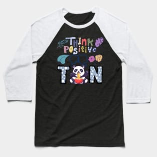 I Think Noodles Baseball T-Shirt